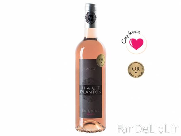 Bergerac Haut Planton 2014 AOC , prezzo 2,69 &#8364; per 75 cl, 1 L = 3,59 € ...