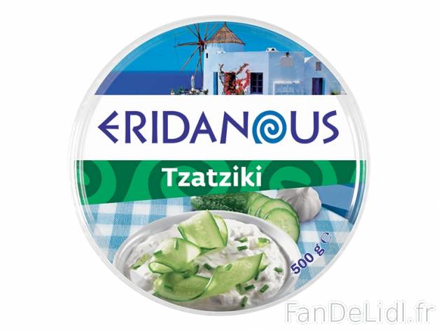 Tzatziki , prezzo 1,99 € per 500 g, 1 kg = 3,98 € EUR. 
- Surnommé également ...