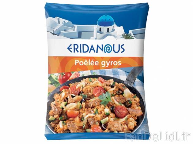 Poêlée gyros , prezzo 2,49 &#8364; per 750 g, 1 kg = 3,32 € EUR. 
- Compos&eacute;e ...