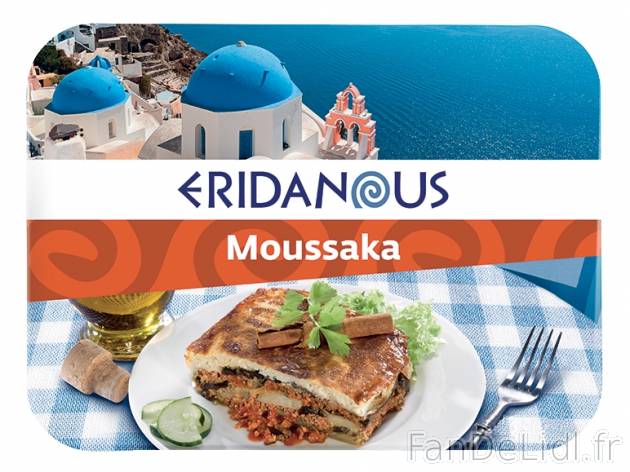 Moussaka , prezzo 2,99 &#8364; per 380 g, 1 kg = 7,87 € EUR. 
- Sp&eacute;cialit&eacute; ...