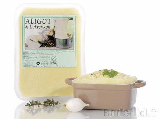 Aligot de l&#039;Aveyron , prezzo 2,99 € per 500 g, 1 kg = 5,98 € EUR. 
- ...