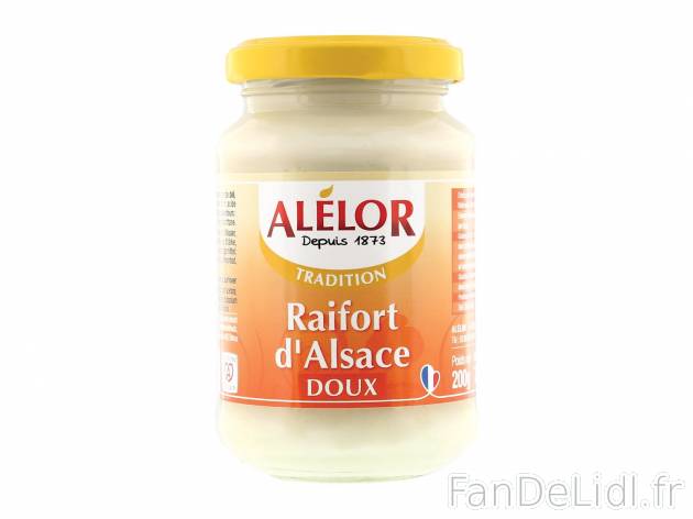Raifort doux d’Alsace1 , prezzo 1.69 € per 200 g 
- Le raifort, le “wasabi ...