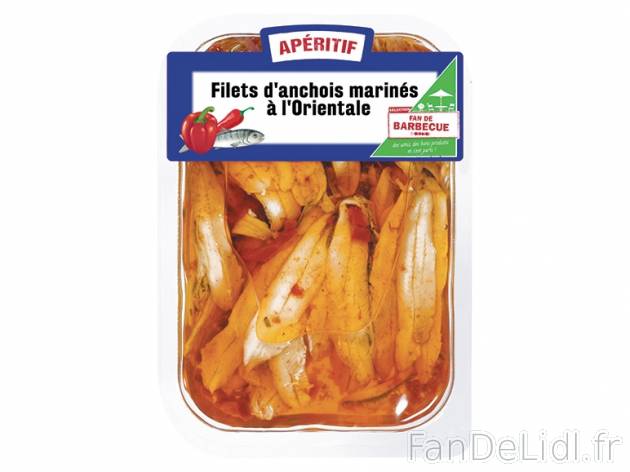 Filets d&#039;anchois marinés , prezzo 2,00 &#8364; per 200 g au choix, ...