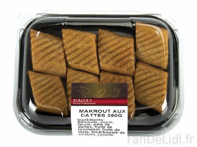 Grands makrouts aux dattes , prezzo 2,00 &#8364; per 250 g, 1 kg = 9,96 € ...