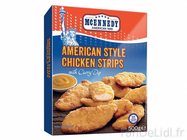 Filets de poulet panés , prezzo 3,00 &#8364; per 500 g, 1 kg = 6,58 € EUR. ...