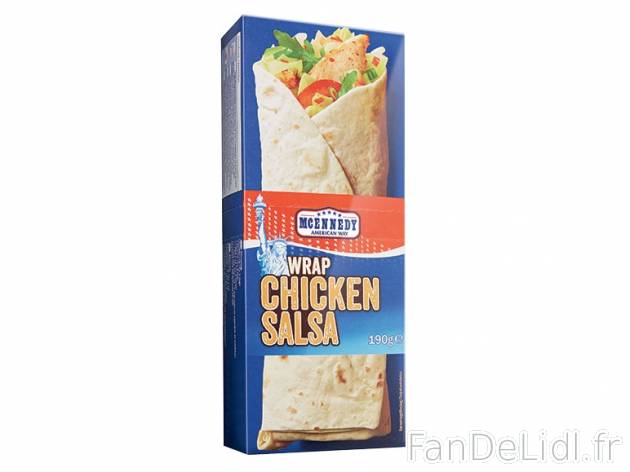 Tortillas de blé fourrées , prezzo 2,00 &#8364; per 190 g au choix, 1 kg = ...