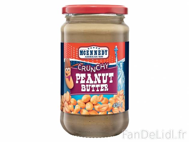 Beurre de cacahuète , prezzo 2,00 &#8364; per 454 g au choix, 1 kg = 5,70 € ...