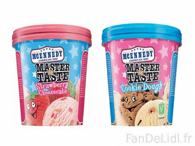 Crème glacée , prezzo 2,00 &#8364; per 420/436/438/450 g au choix, 1 kg = ...