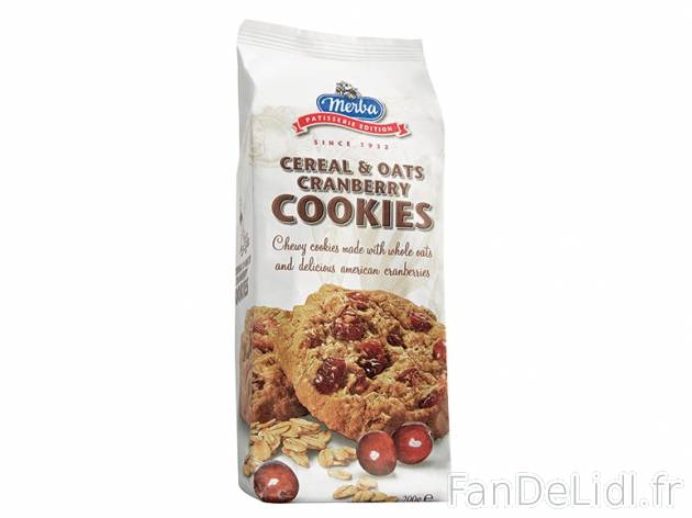 Country Cookies , prezzo 1,00 &#8364; per 200 g au choix, 1 kg = 6,95 € EUR. ...
