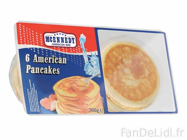 6 pancakes , prezzo 1,00 &#8364; per 300 g, 1 kg = 5,30 € EUR. 
- Cr&ecirc;pes ...