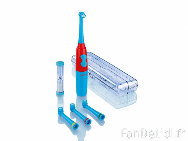 Brosse à dents électrique enfant , le prix 7.99 € 
- Env. 4 000 mouvements ...