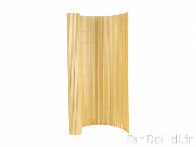 Canisse aspect bambou , le prix 14.99 € 
- Matériel de montage inclus
- Au ...