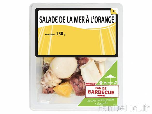 Salade de la mer à l&#039;orange , prezzo 2,00 € per 150 g, 1 kg = 19,27 ...