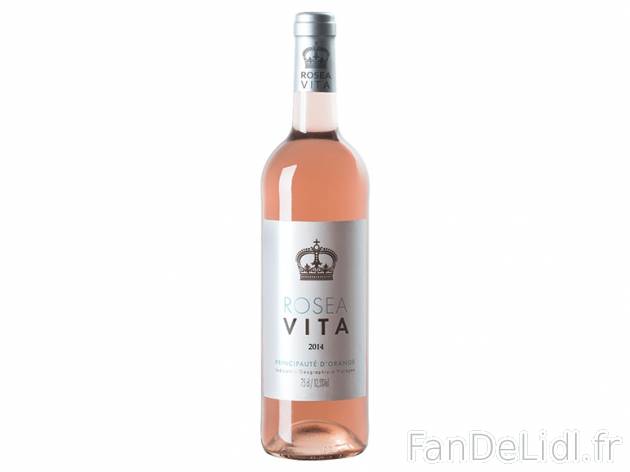 Principauté d&#039;Orange Rosea Vita 2014 IGP , prezzo 2,00 € per 75 cl, ...