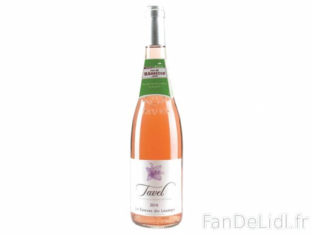 Tavel Les Coteaux des Louanges 2014 AOP , prezzo 4,00 € per 75 cl, 1 L = 6,65 ...