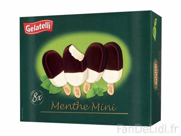 8 mini glaces , prezzo 1,00 € per 8 x 39/40 g, 1 kg = 6,06 € EUR. 
- Au choix ...