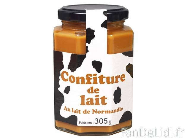 Confiture de lait , prezzo 1,00 € per 305 g, 1 kg = 6,52 € EUR. 
- Se consomme ...