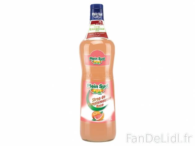 Sirop de pamplemousse rose , prezzo 1,00 &#8364; per La bouteille de 1 L 
- ...