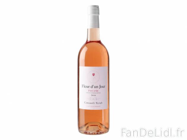 OC Cinsault-Syrah Rosé Fleur d&apos;un Jour 2016 IGP1 , prezzo 2.19 &#8364; ...