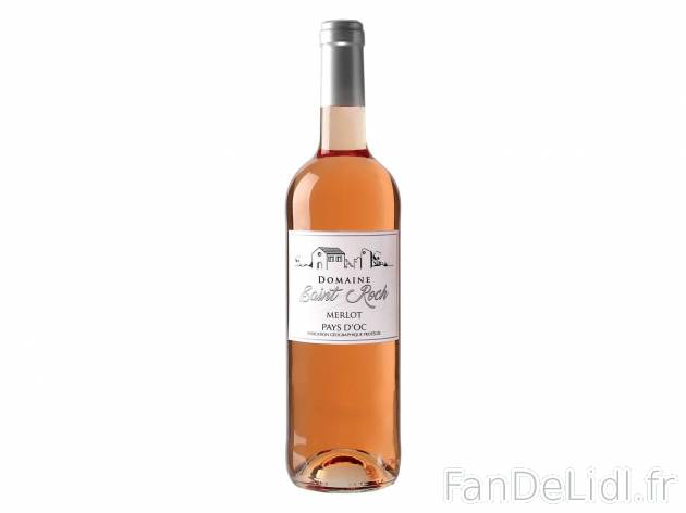 OC Merlot Rosé Domaine Saint Roch 2016 IGP1 , prezzo 2.29 &#8364; per 1,5 L ...