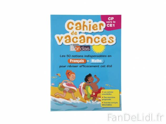 Cahier de vacances , prezzo 2,00 &#8364; per Le cahier au choix