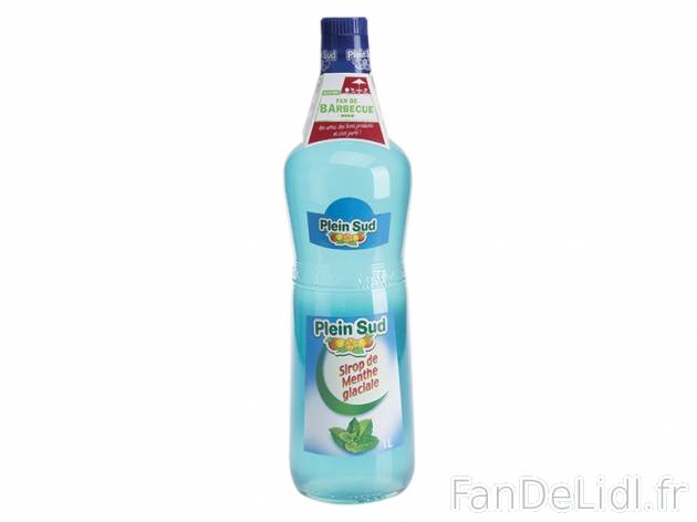 Sirop de menthe glaciale , prezzo 1,00 &#8364; per La bouteille de 1 L 
- Ar&ocirc;mes ...