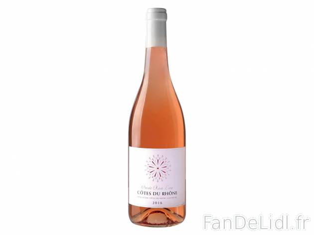 Côtes du Rhône Rosé Cuvée Rose Line 2016 AOC1 , prezzo 2.99 &#8364; per ...