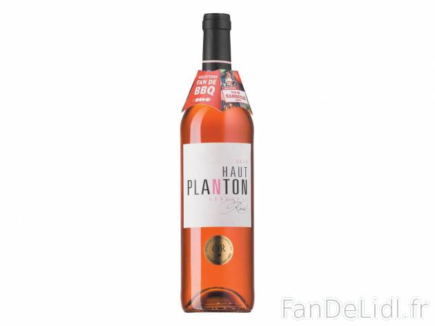 Bergerac Rosé Haut Planton 2016 AOP1 , prezzo 2.69 &#8364; per 75 cl 
- Temp&eacute;rature ...