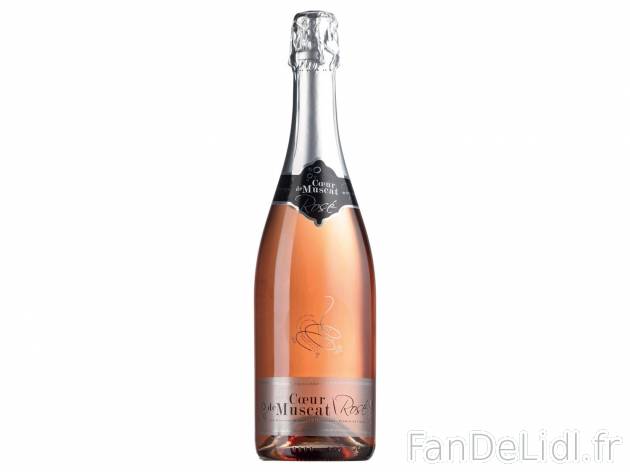 Cœur de Muscat Rosé Vin Mousseux de Qualité Aromatique1 , prezzo 3.99 &#8364; ...