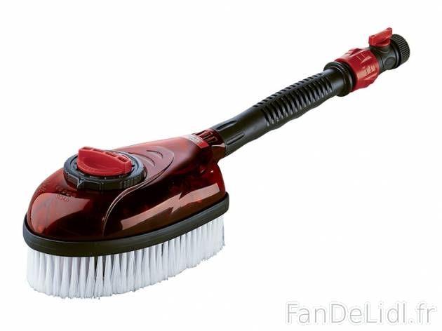 Brosse De Lavage Auto,Nettoyage Intense Polyvalent - Brosse Récurante à Rotation 360° Avec Manche Télescopique Pour Voiture Camion Camping-Car Nettoyage De Vitres Et Déneigement