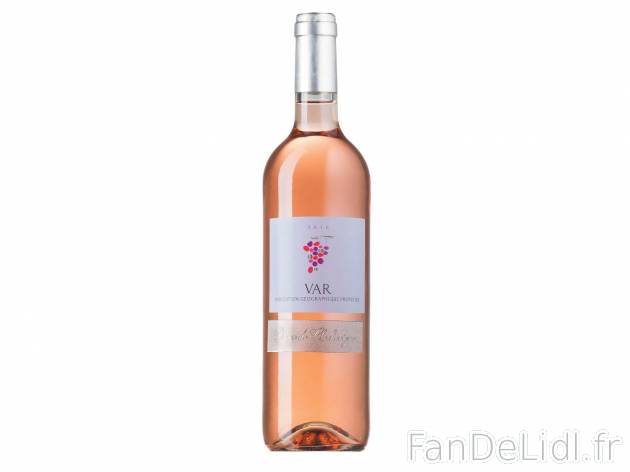 Var Rosé Dame de Clochevigne 2016 IGP1 , prezzo 2.49 &#8364; per 75 cl 
- Temp&eacute;rature ...