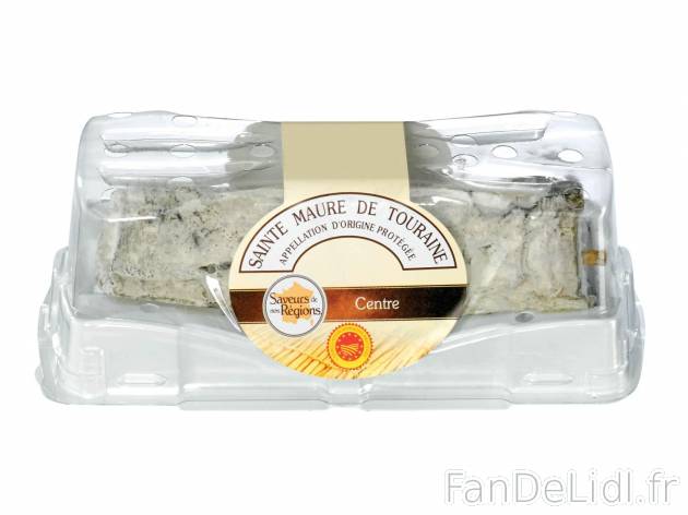 Sainte-Maure 6 de Touraine AOP1 , prezzo 3.99 € per 250 g 
- Au lait cru
- Lait ...