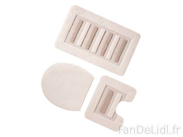 Tapis de salle de bains , prezzo 7,00 € per Le set au choix 
- Ex. : 100 % polypropylène ...