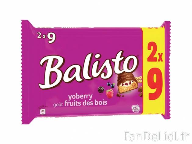 Balisto , prezzo 5,00 € per Soit le lot de 2 x 333 g au choix, 1 kg = 7,63 € ...