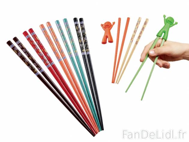 Baguettes , prezzo 0,00 € per Le lot au choix 
- 2 paires enfants avec aide fixable ...