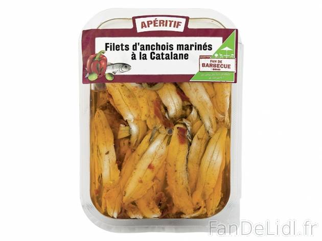 Filets d&#039;anchois marinés , prezzo 2,00 € per 110 g (PNE) au choix, 1 ...