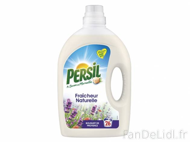 Persil lessive bouquet de Provence , prezzo 5,00 € per Soit le lot de 2 x 2 L, ...