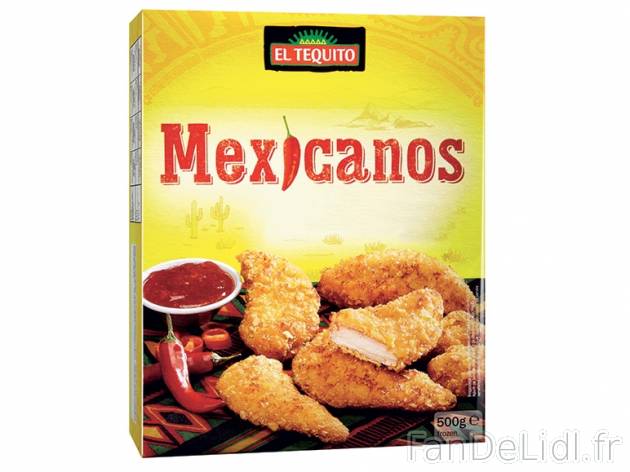 Filets de poulet à la mexicaine , prezzo 3,00 € per 500 g, 1 kg = 6,58 € EUR. ...