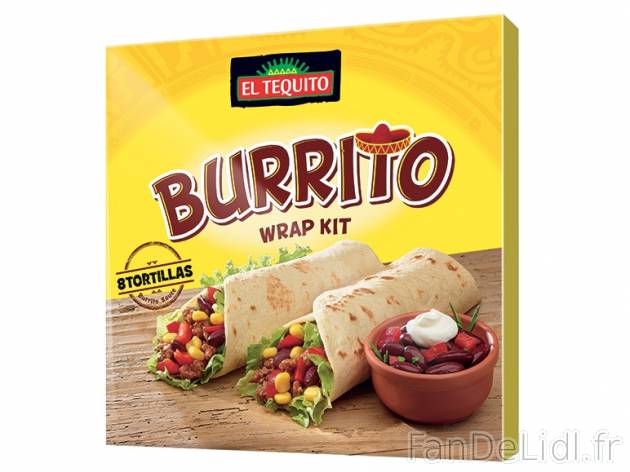 Kit pour burritos , prezzo 1,00 € per 470 g, 1 kg = 4,23 € EUR. 
- Contient ...