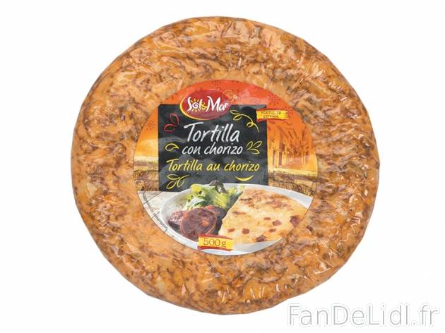 Tortilla , prezzo 1,99 € per 500 g au choix, 1 kg = 3,98 € EUR. 
- Au choix ...