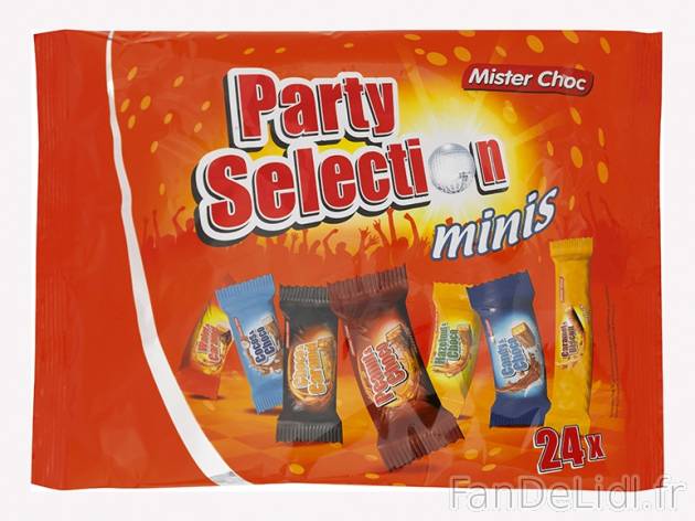 Assortiment de mini barres , prezzo 2,85 &#8364; per 500 g, 1 kg = 5,70 € EUR.