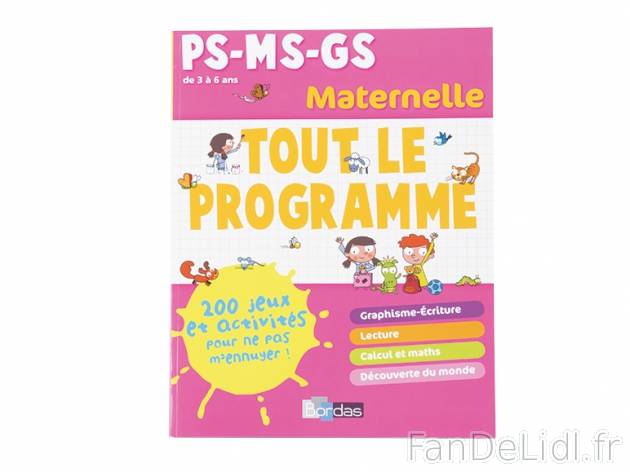 Livre &quot;Tout le programme&quot; , prezzo 2,99 &#8364; per Le titre ...