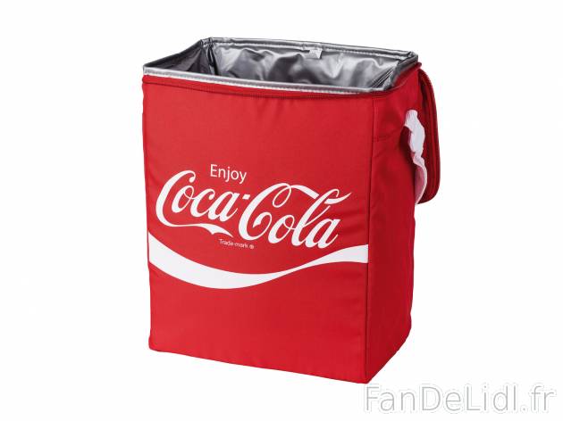 Sac réfrigérant Coca-Cola 14 L , le prix 9.99 €  
-  2 modèles inclus