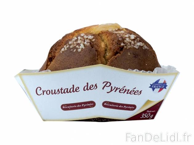 Croustade des Pyrénées , prezzo 3,29 &#8364; per 350 g au choix, 1 kg = 9,40 ...