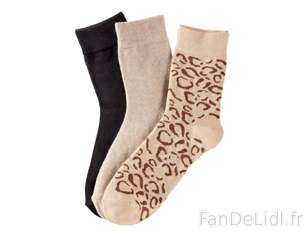 3 paires de chaussettes femme , prezzo 2,99 € per Le lot au choix 
- Ex. : 78 ...