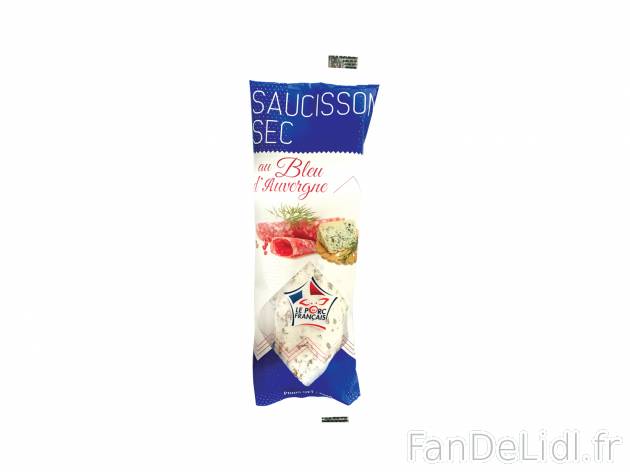 Saucisson sec au Bleu d’Auvergne1 , le prix 2.89 &#8364; 
- Qualit&eacute; ...