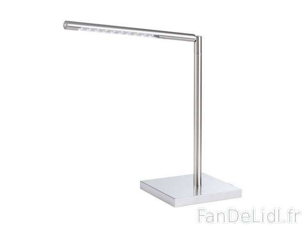 Lampe de table à LED , le prix 11.99 € 
- Au choix : design aspect nickel mat, ...