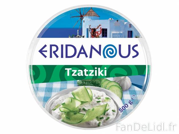 Tzatziki , prezzo 1,99 € per 500 g, 1 kg = 3,98 € EUR. 
- Surnommé également ...