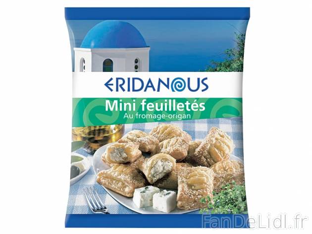 Mini feuilletés au fromage et à l\&#039;origan , prezzo 3,49 € per Le sachet ...