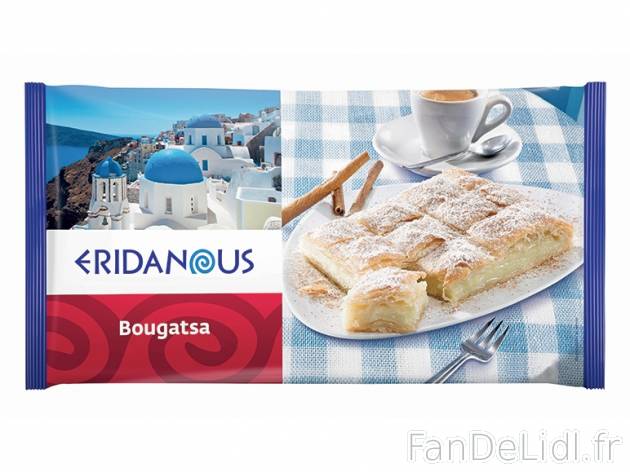 Bougatsa , prezzo 2,99 € per 850 g, 1 kg = 3,52 € EUR. 
- Pâtisserie grecque ...